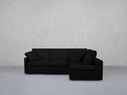 4-Seat Modular Open Corner Right Sectional (Thin Arm)