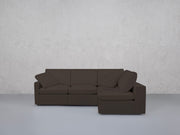4-Seat Modular Open Corner Right Sectional (Thin Arm)