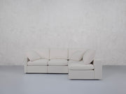 4-Seat Modular Open Corner Right Sectional (Thin Arm)