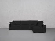 4-Seat Modular Open Corner Right Sectional (Thin Arm)