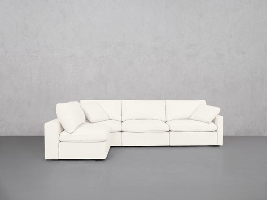 4-Seat Modular Open Corner Sectional (Thin Arms) - 7th Avenue
