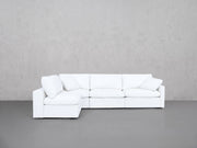 4-Seat Modular Open Corner Sectional (Thin Arms) - 7th Avenue