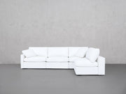 4-Seat Modular Open Corner Right Sectional (Thin Arm)