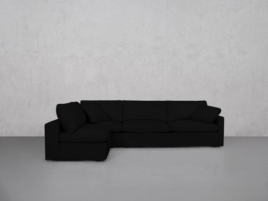 4-Seat Modular Open Corner Sectional (Thin Arms) - 7th Avenue