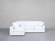 4-Seat Modular Open Corner Sectional (Thin Arms) - 7th Avenue