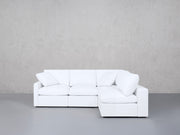 4-Seat Modular Open Corner Right Sectional (Thin Arm)