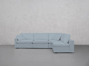 4-Seat Modular Open Corner Right Sectional (Thin Arm)