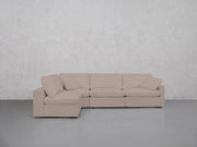 4-Seat Modular Open Corner Sectional (Thin Arms) - 7th Avenue