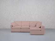 4-Seat Modular Open Corner Right Sectional (Thin Arm)
