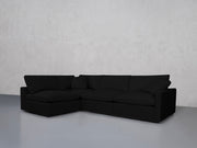 4-Seat Modular Open Corner Sectional (Thin Arms) - 7th Avenue