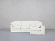 4-Seat Modular Open Corner Right Sectional (Thin Arm)