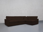 4-Seat Modular Open Corner Right Sectional (Thin Arm)