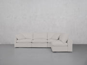 4-Seat Modular Open Corner Right Sectional (Thin Arm)