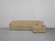 4-Seat Modular Open Corner Right Sectional (Thin Arm)