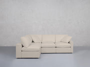 4-Seat Modular Open Corner Sectional (Thin Arms) - 7th Avenue