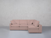4-Seat Modular Open Corner Right Sectional (Thin Arm)