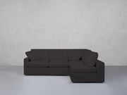 4-Seat Modular Open Corner Right Sectional (Thin Arm)