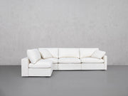 4-Seat Modular Open Corner Sectional (Thin Arms) - 7th Avenue