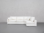 4-Seat Modular Open Corner Right Sectional (Thin Arm)