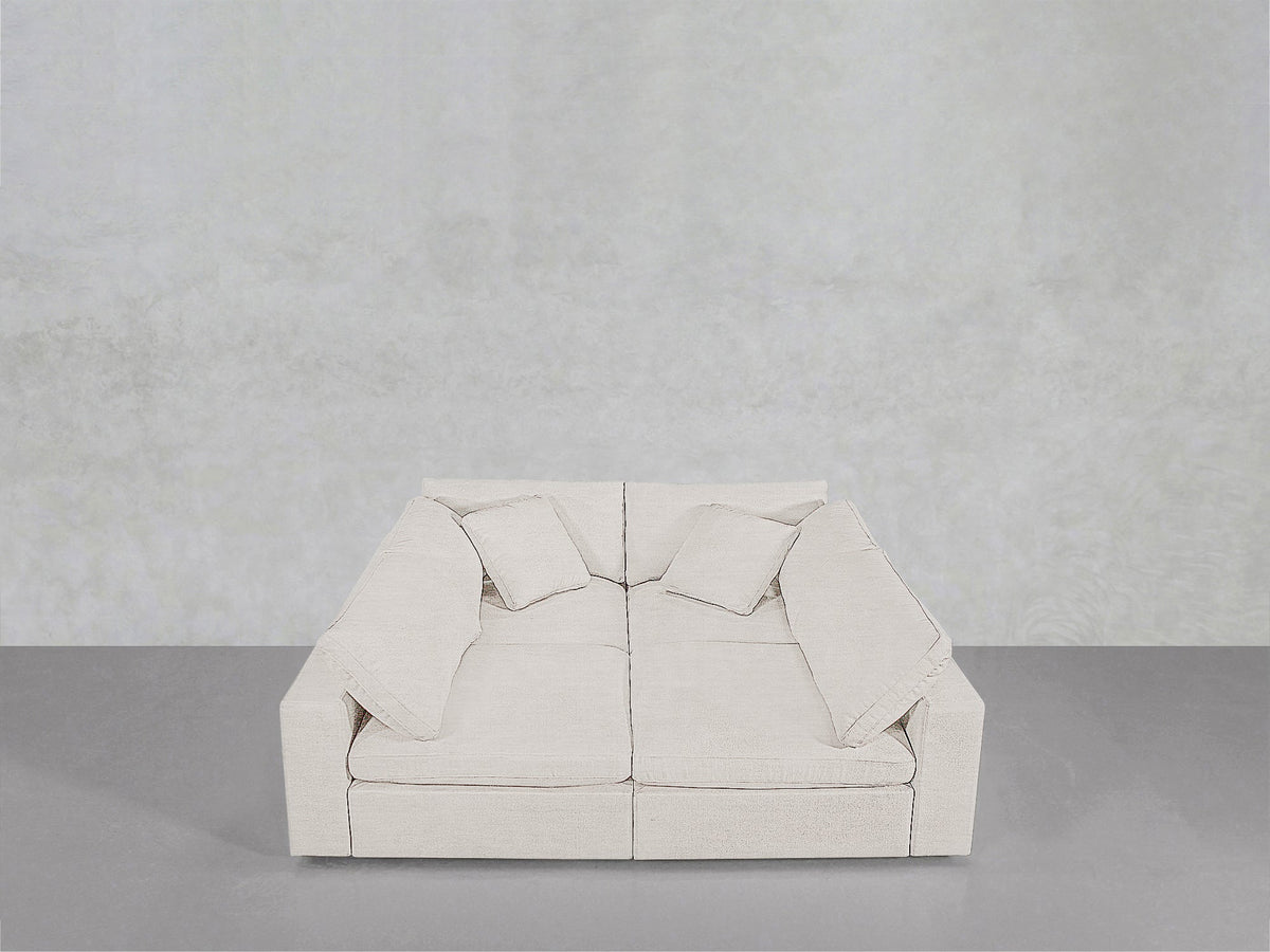 4-Seat Modular Open Corner Sectional - Extra-Deep - 7th Avenue