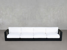 4 - Seat Modular Sofa Aluminum Outdoor - 7th Avenue