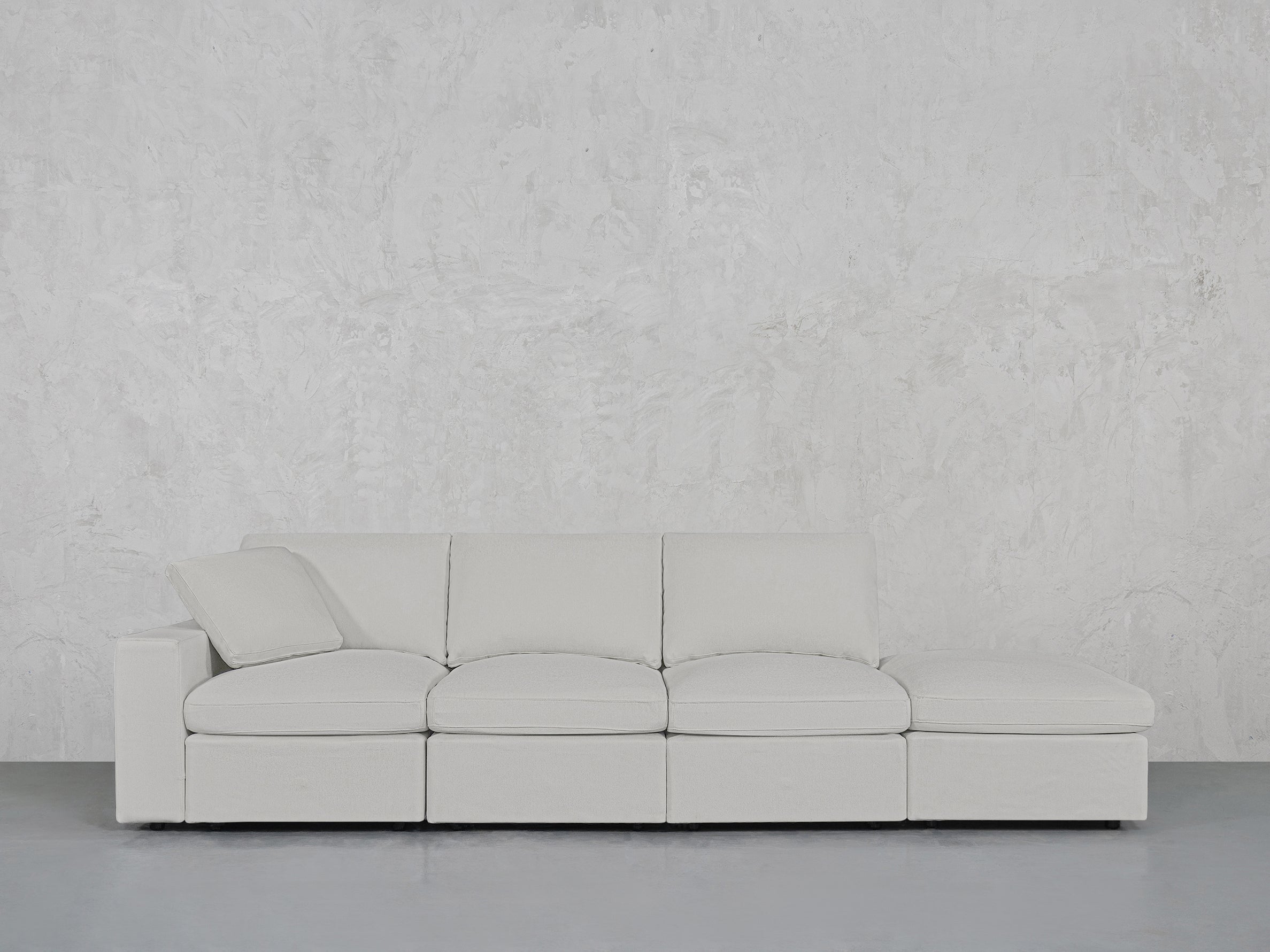 4-Seat Modular Lounger Sofa