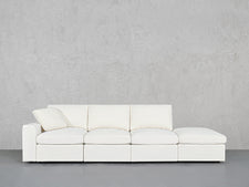 4-Seat Modular Lounger Sofa