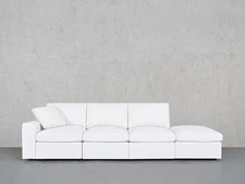 4-Seat Modular Lounger Sofa