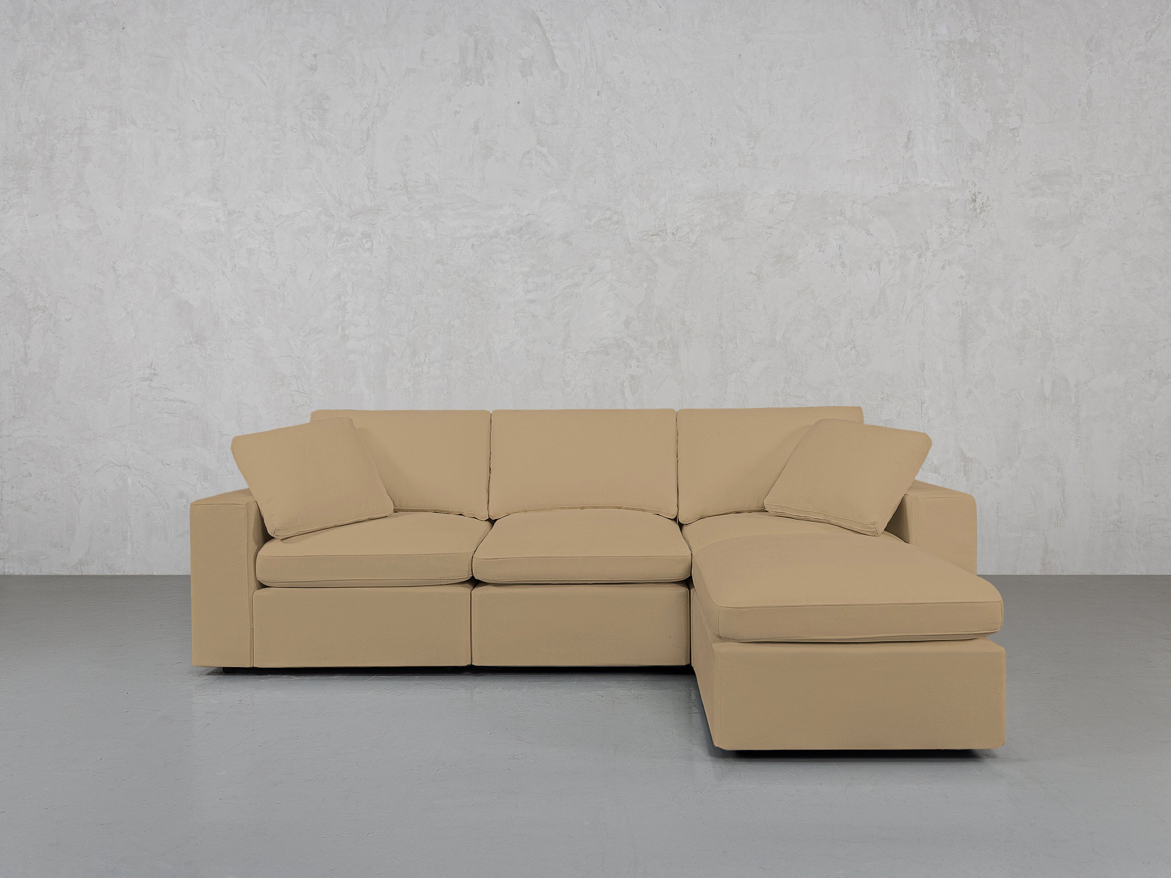 4-Seat Modular Chaise Sectional
