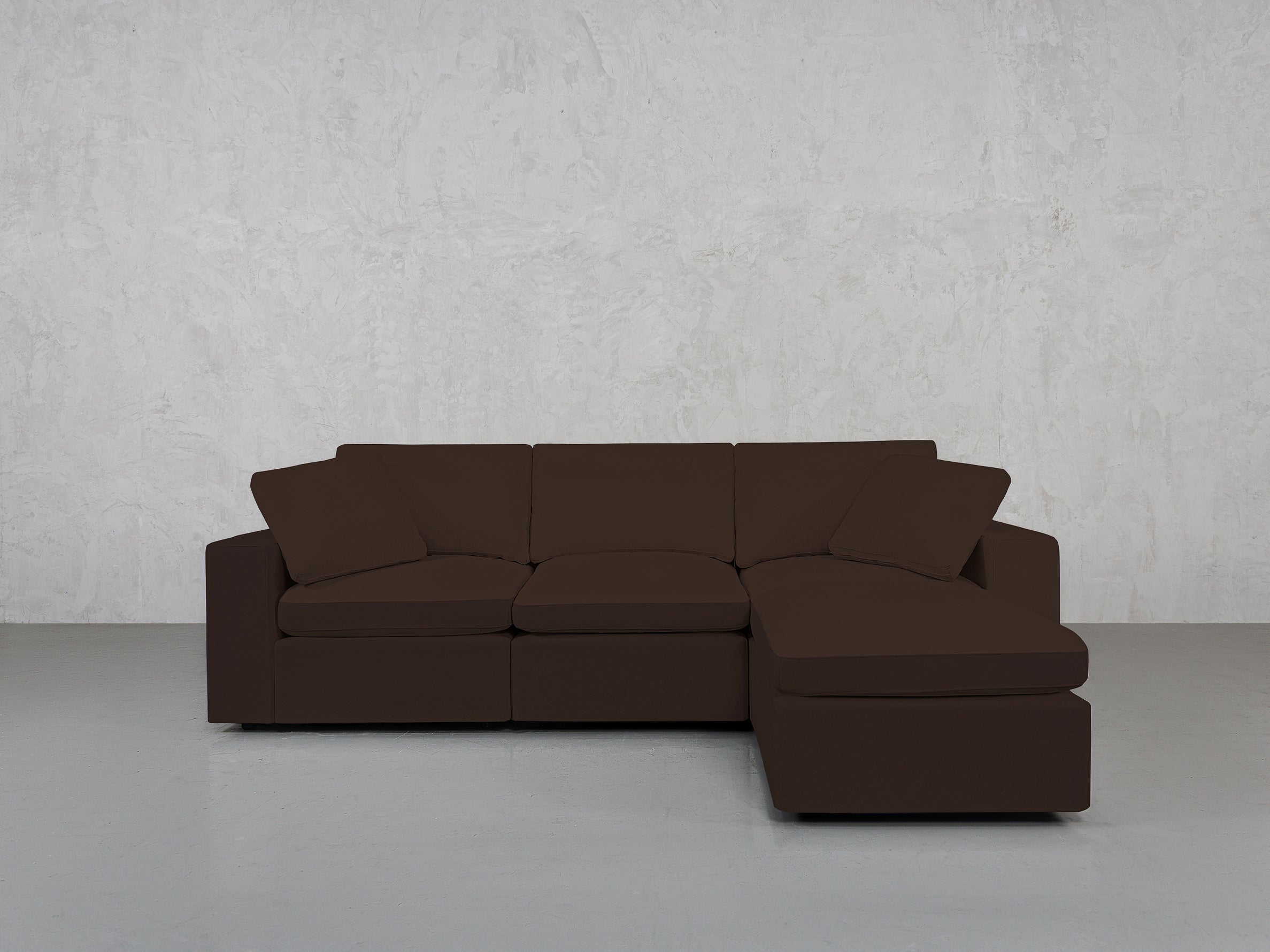 4-Seat Modular Chaise Sectional