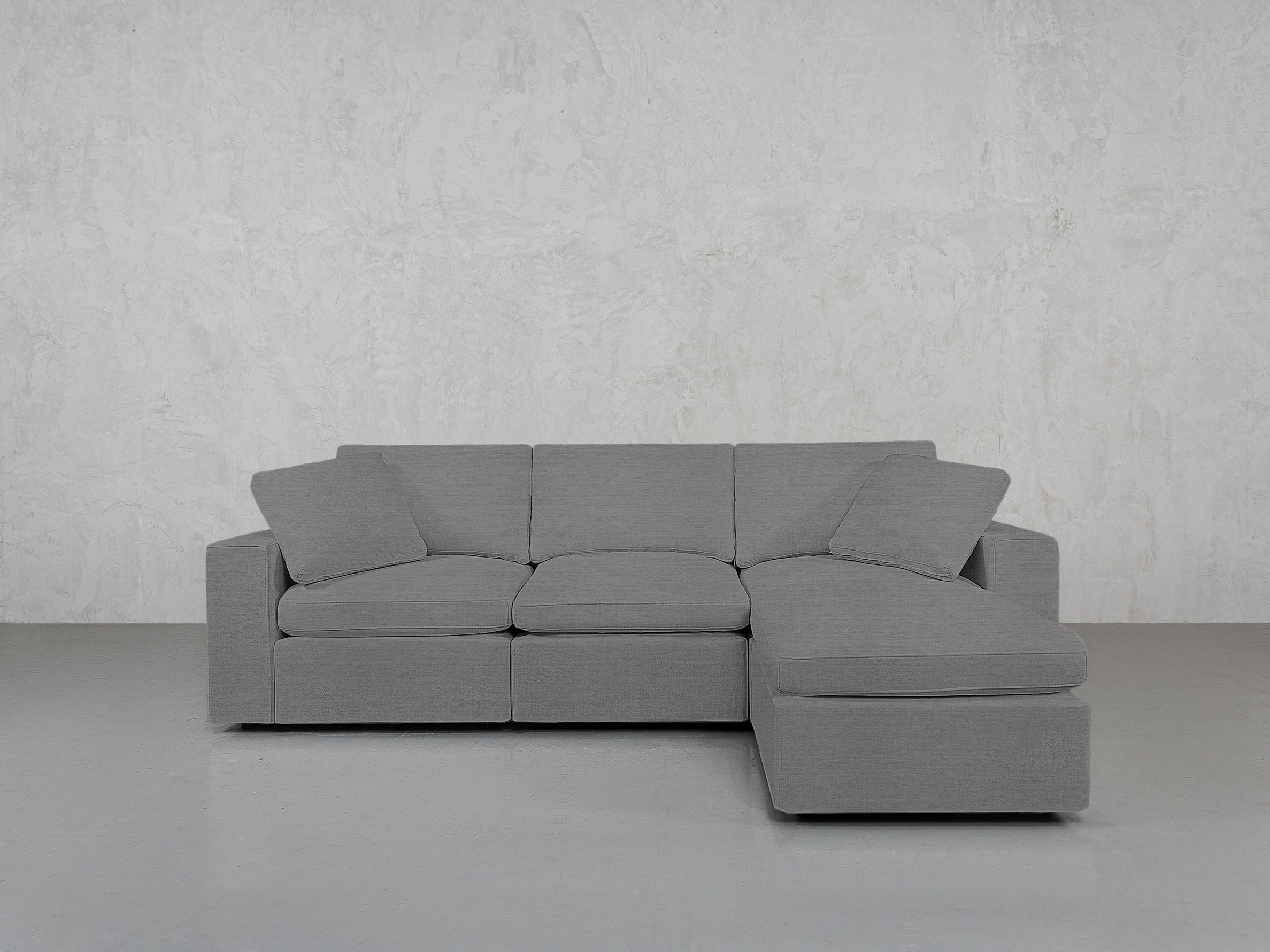 4-Seat Modular Chaise Sectional