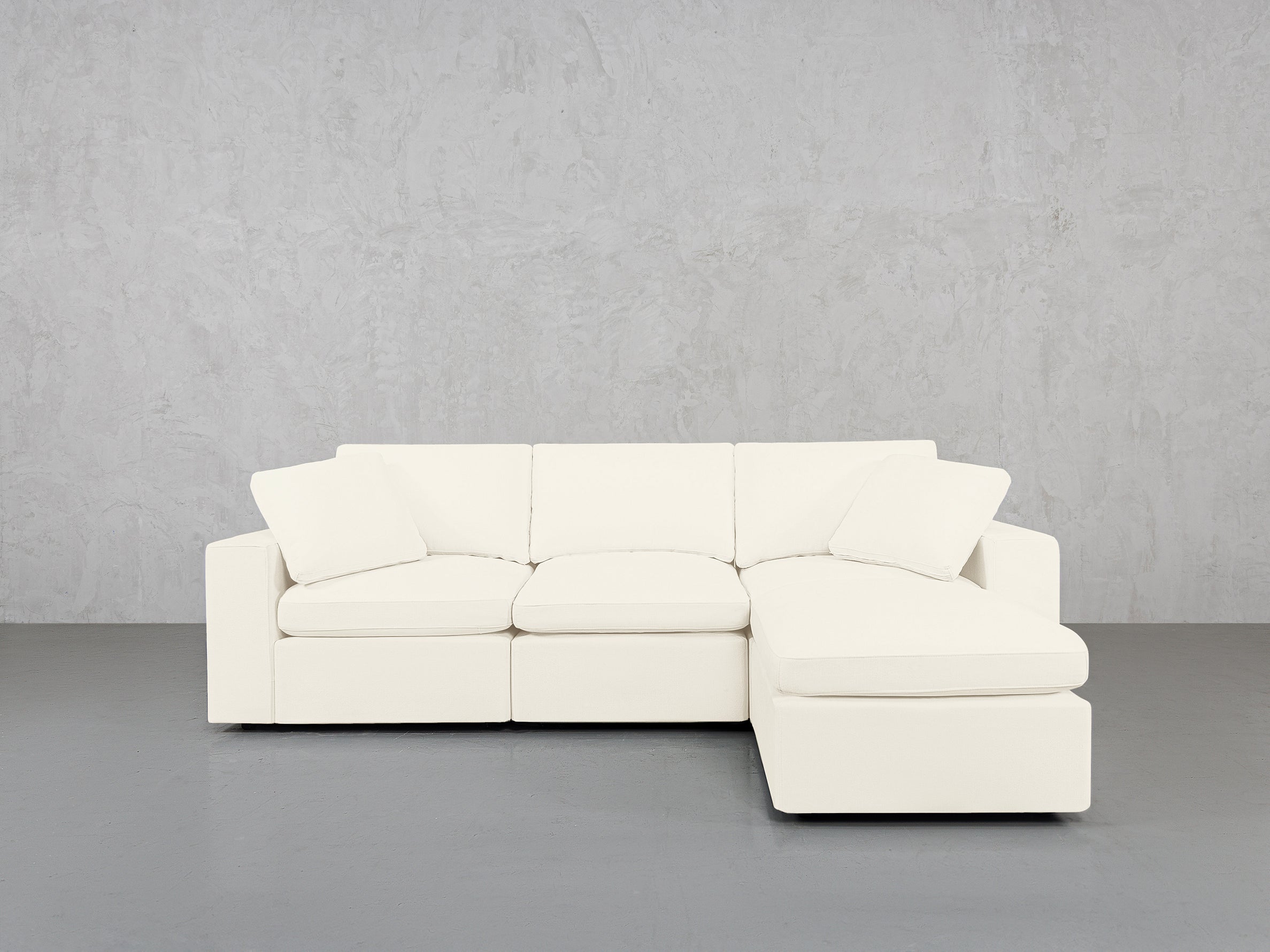 4-Seat Modular Chaise Sectional