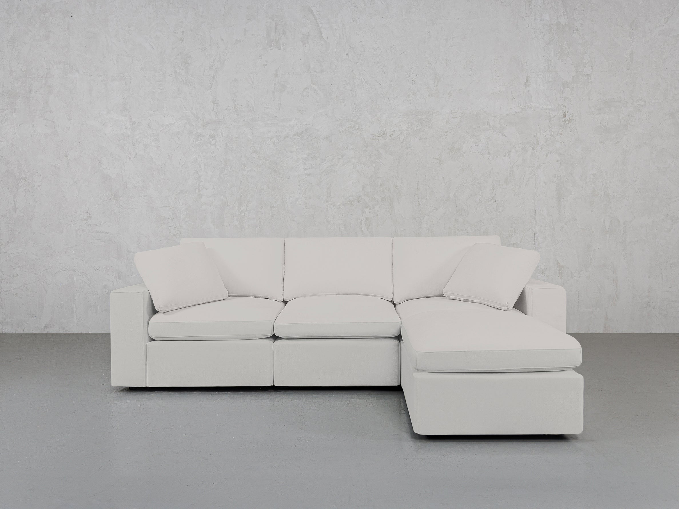 4-Seat Modular Chaise Sectional