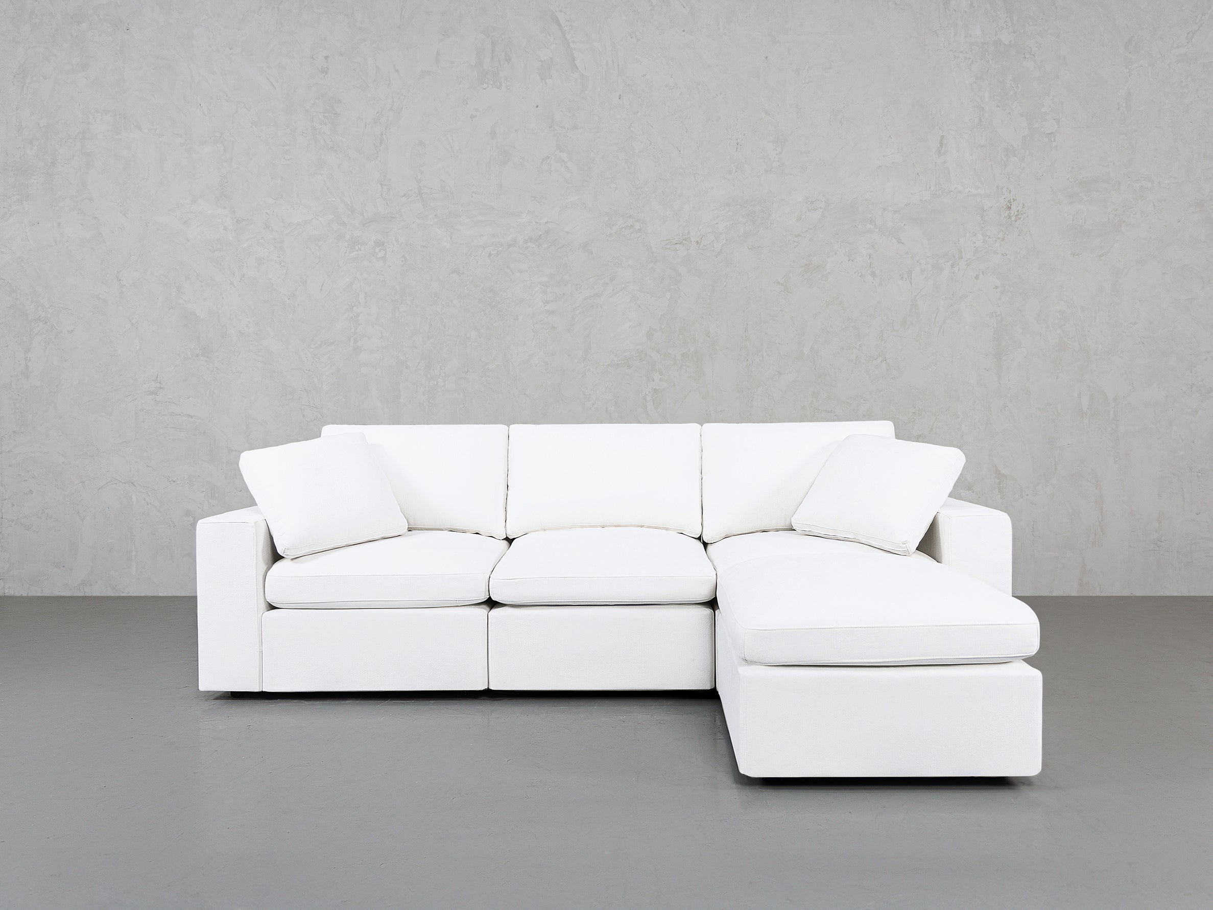 4-Seat Modular Chaise Sectional