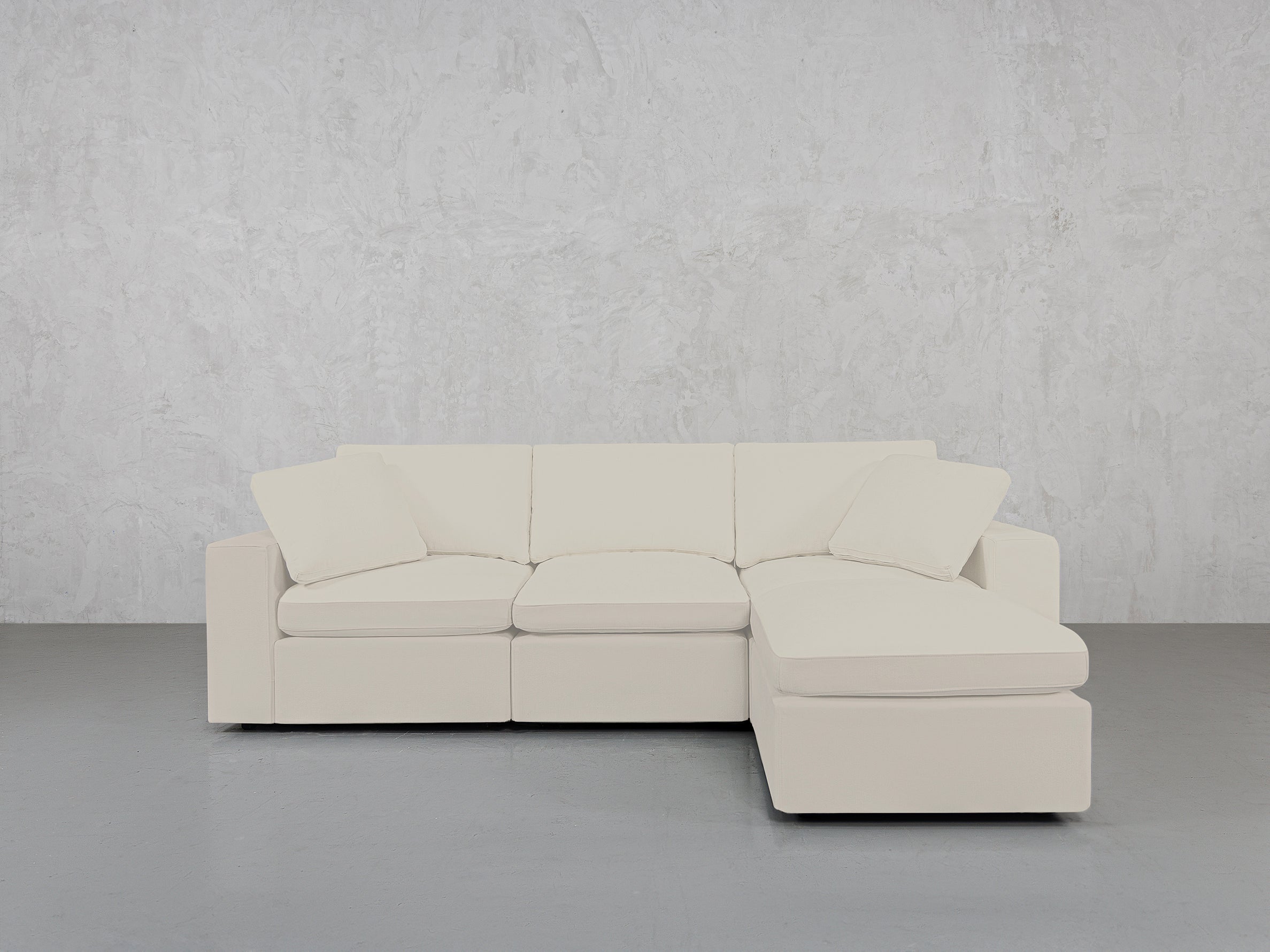 4-Seat Modular Chaise Sectional