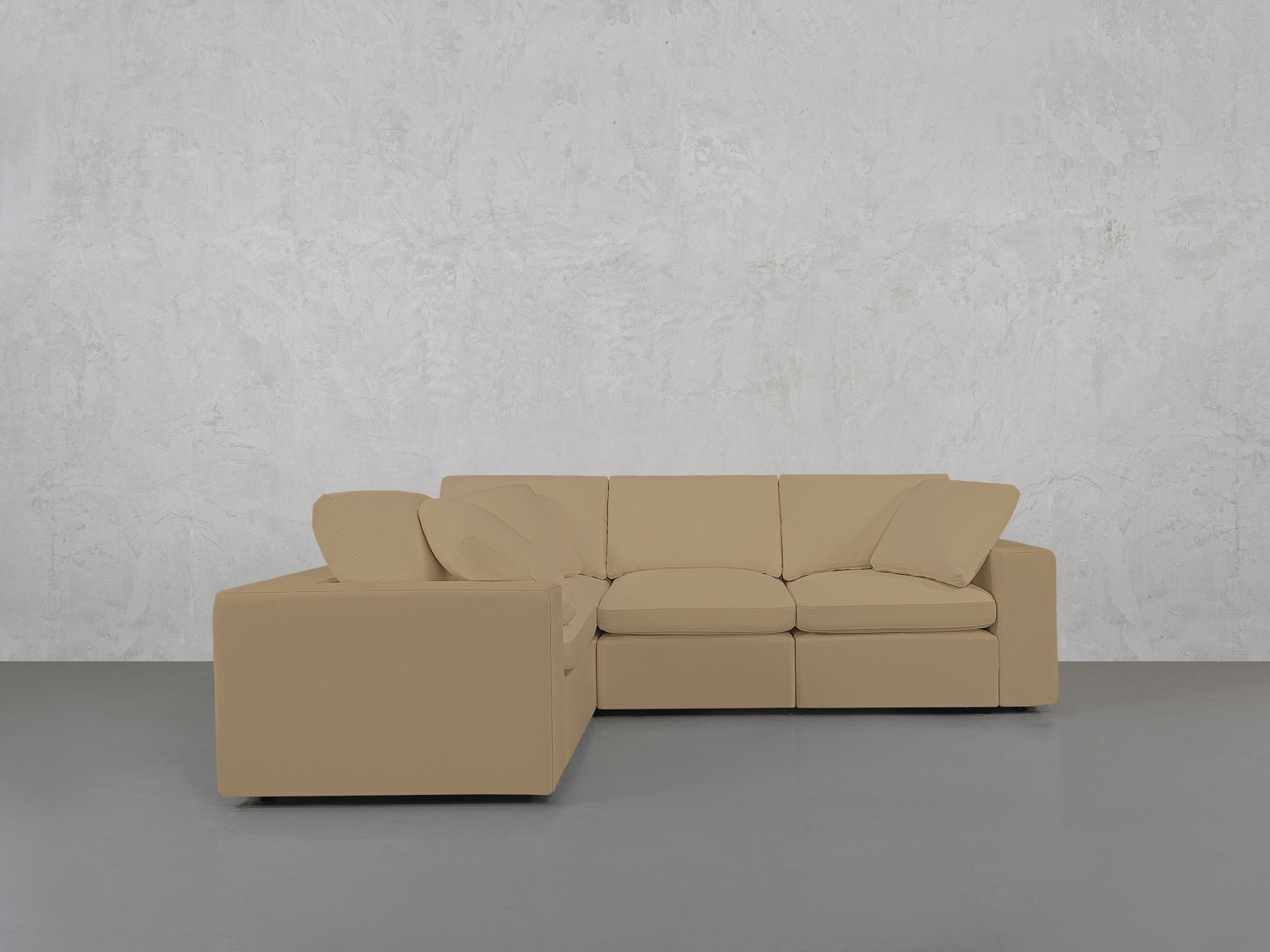 4-Seat Modular Corner Sectional