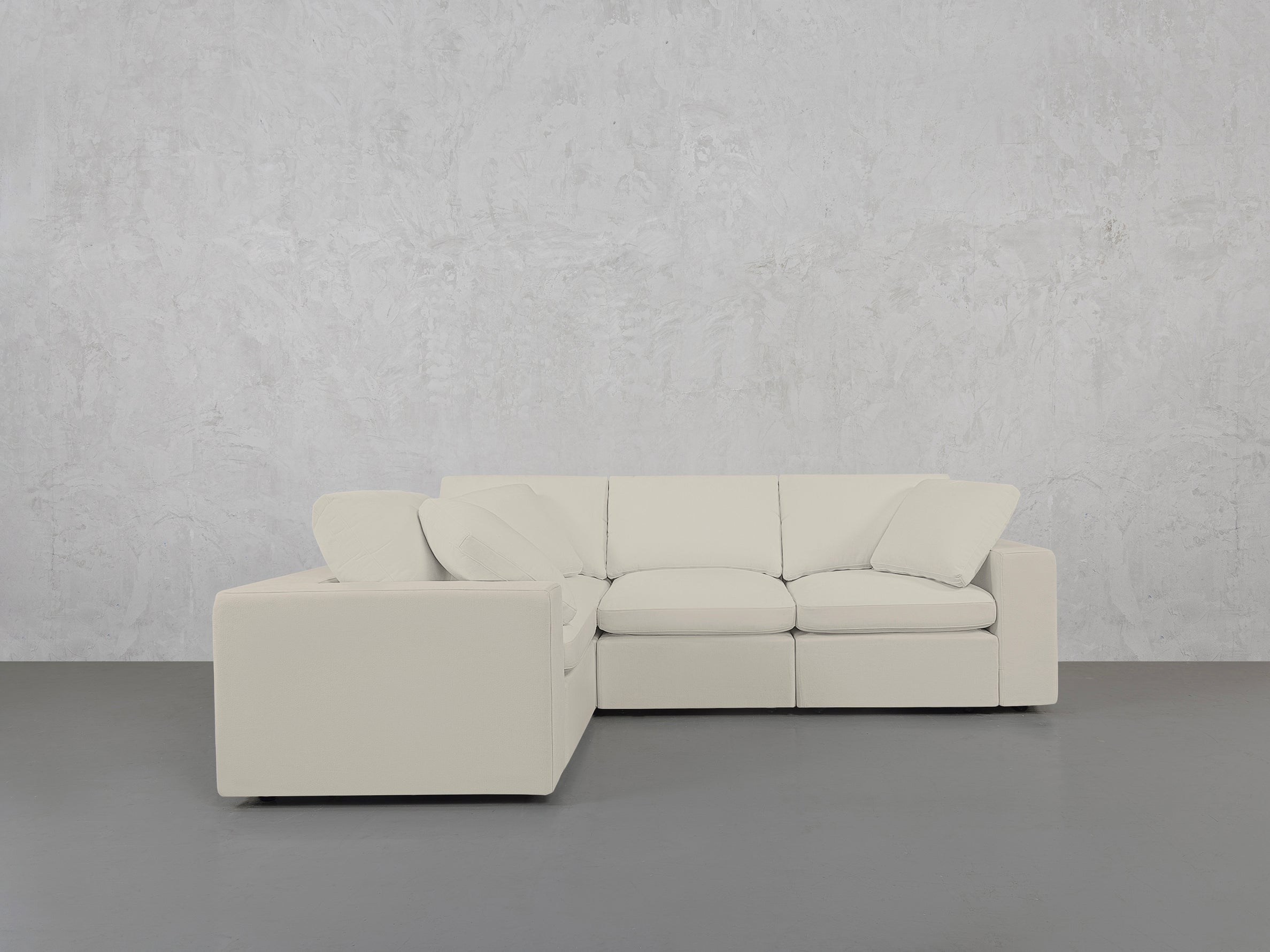 4-Seat Modular Corner Sectional