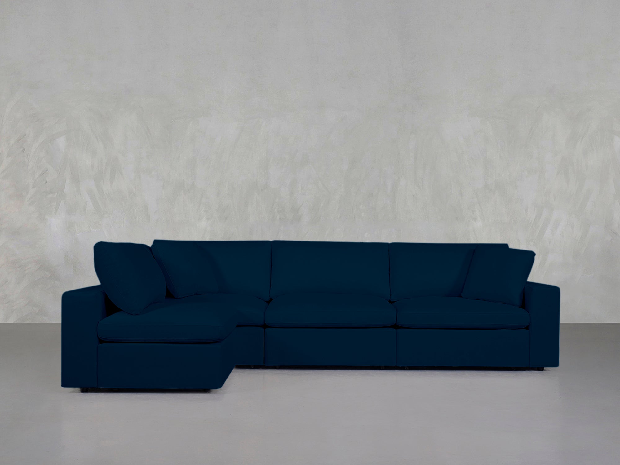 4-Seat Modular Open Corner Sectional - 7th Avenue