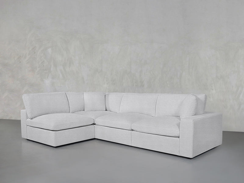 4-Seat Modular Open Corner Sectional