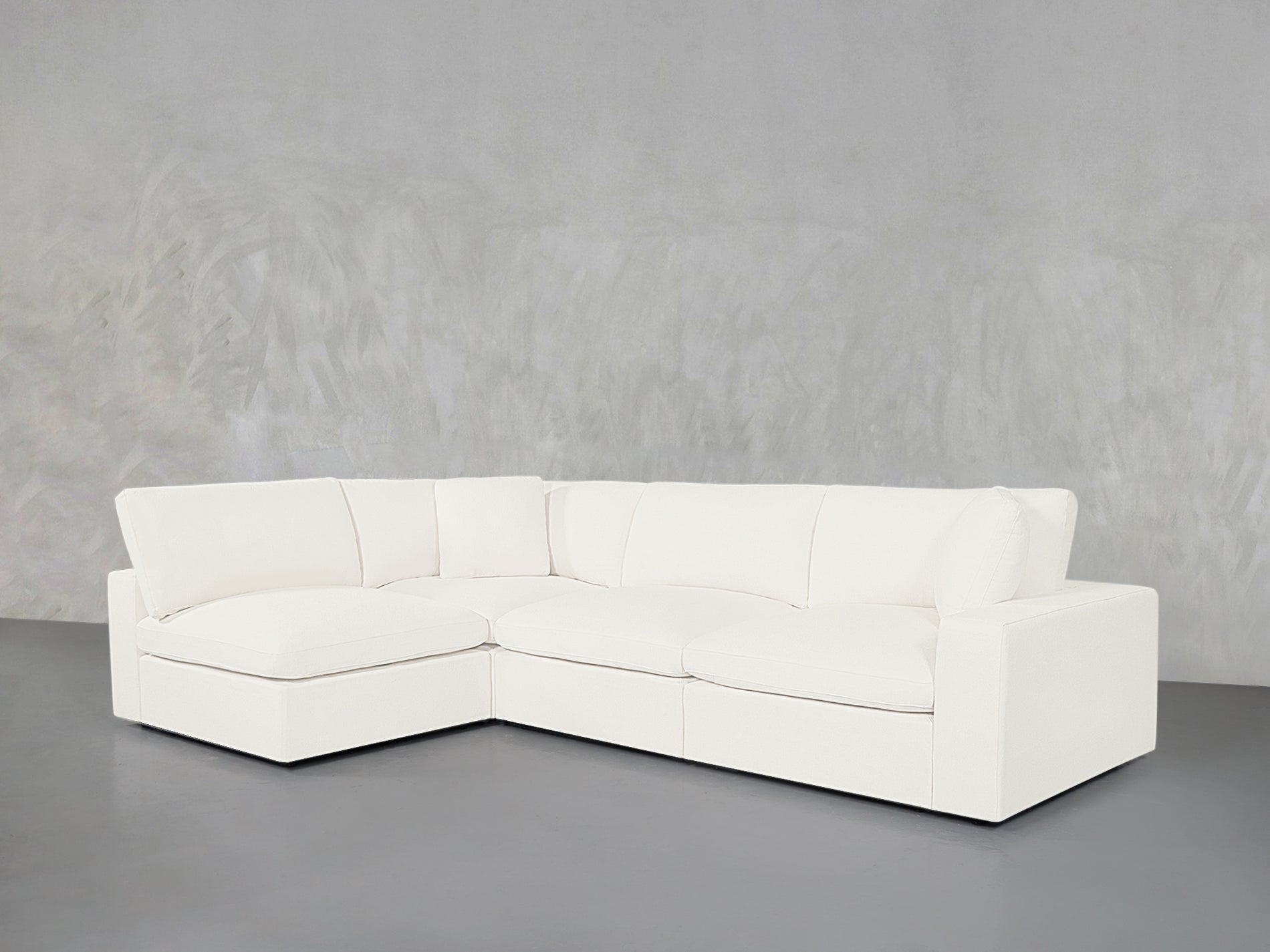 4-Seat Open Corner Sectional - Extra-Deep - 7th Avenue