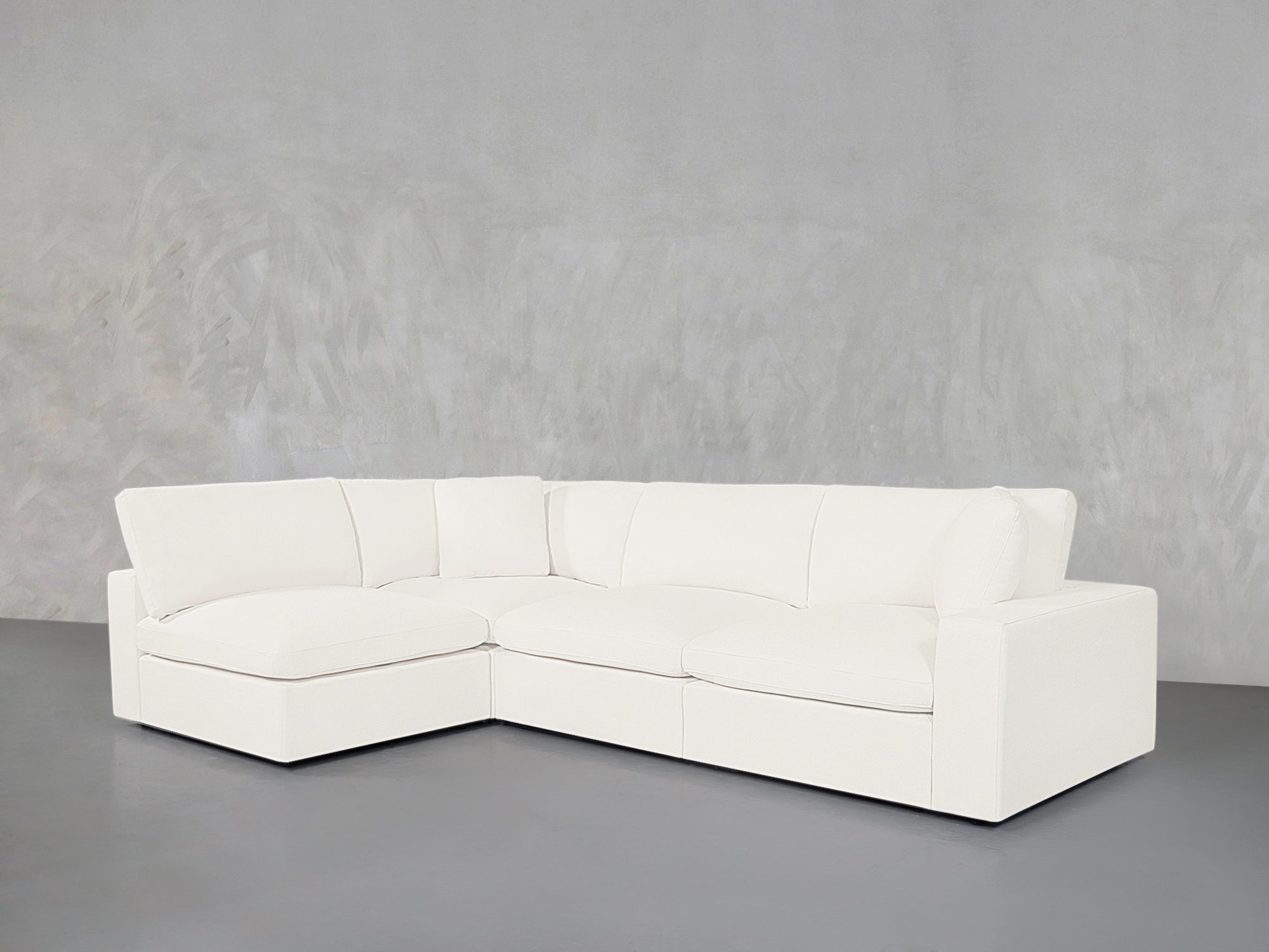 4-Seat Open Corner Sectional - Extra-Deep - 7th Avenue