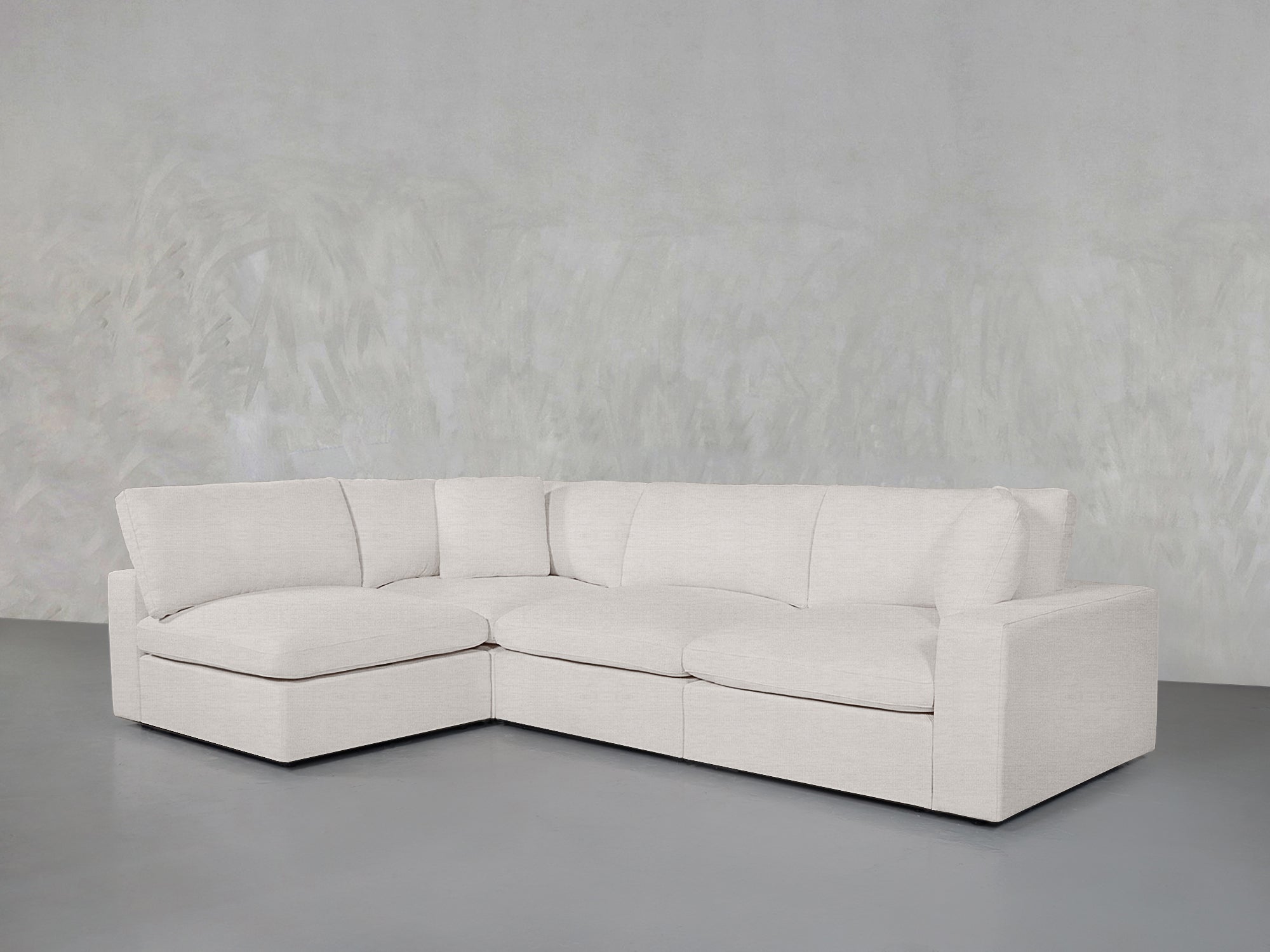 4-Seat Modular Open Corner Sectional - Extra-Deep - 7th Avenue