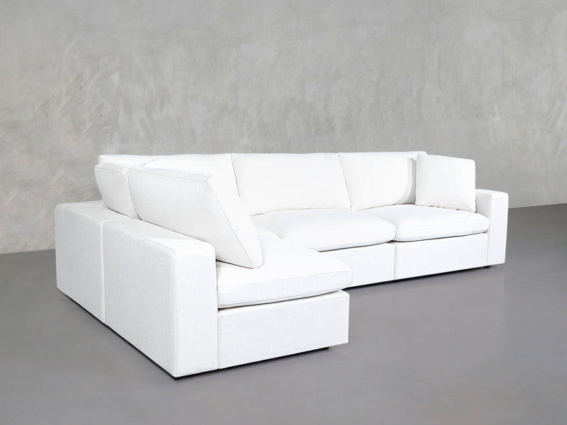 4-Seat Modular Open Corner Sectional