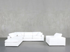 5 - 1 Sectional & Armchair Set - 7th Avenue