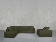 5-1 Sectional & Armchair Set - 7th Avenue