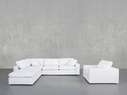 5 - 1 Sectional & Armchair Set - 7th Avenue