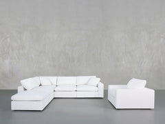 5-1 Sectional & Armchair Set