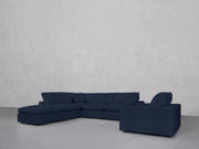 5-1 Sectional & Armchair Set (Thin Arms) - 7th Avenue