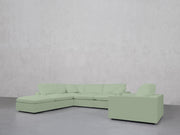 5-1 Sectional & Armchair Set (Thin Arms) - 7th Avenue