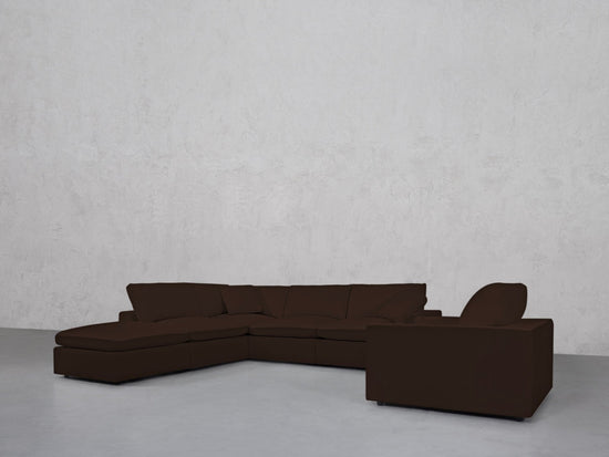 5-1 Sectional & Armchair Set (Thin Arms) - 7th Avenue